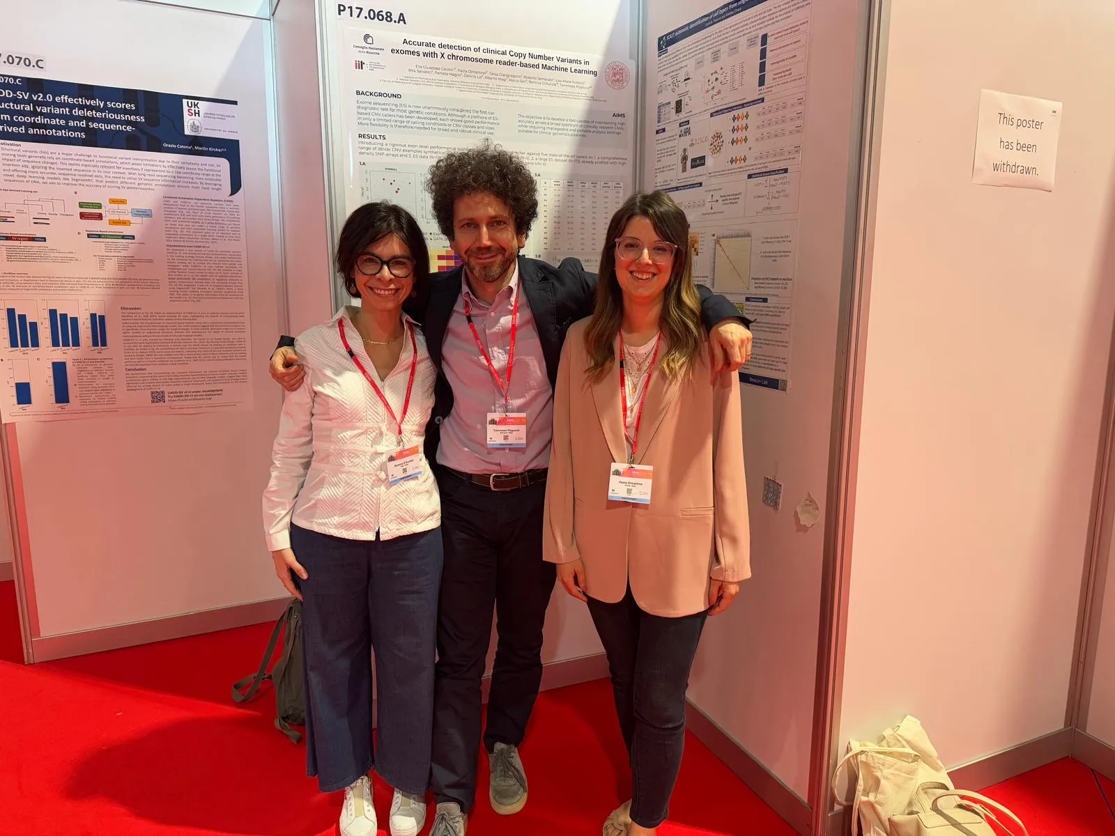 Poster at ESHG conference